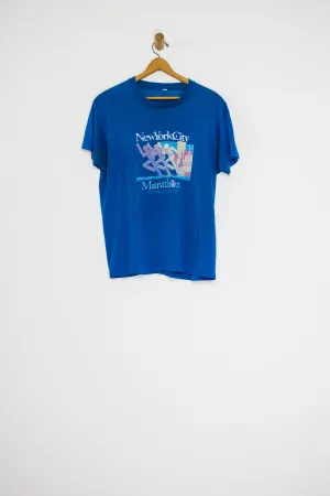 80's NEW YORK CITY MARATHON TEE / MEDIUM