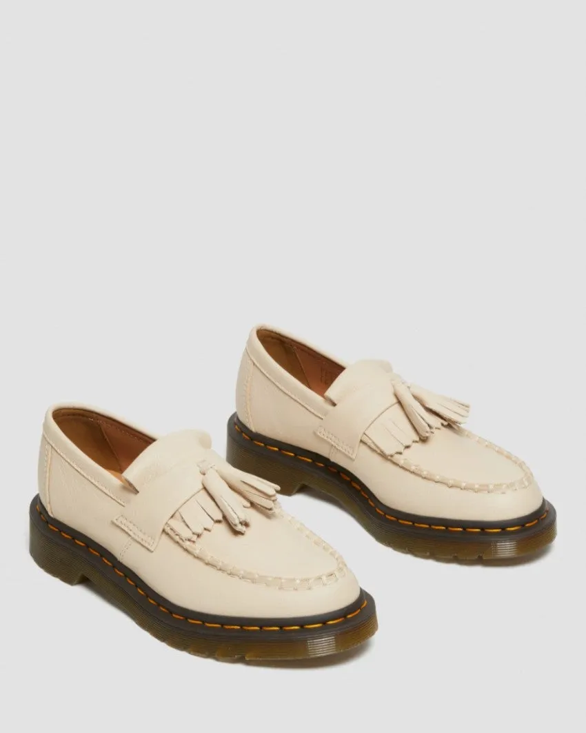 Adrian Tassel Loafer - Parchment Beige Virginia