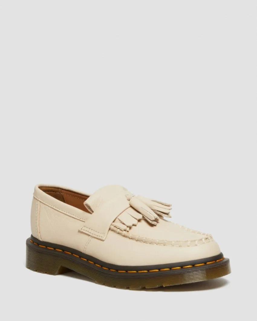 Adrian Tassel Loafer - Parchment Beige Virginia