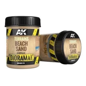AK Interactive Dioramas - Terrains Beach Sand 250ml
