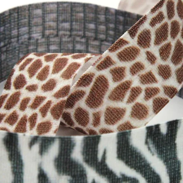 Animal Print Stretch Binder Tape #4 Zebra