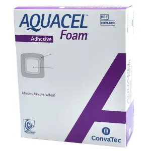 Aquacel Foam Adhesive Dressing 8cm x 8cm x 10
