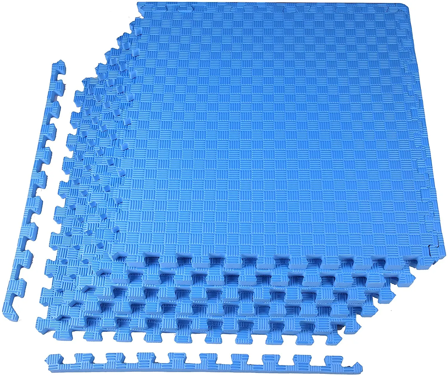 BalanceFrom Puzzle Exercise Mat with EVA Foam Interlocking Tiles