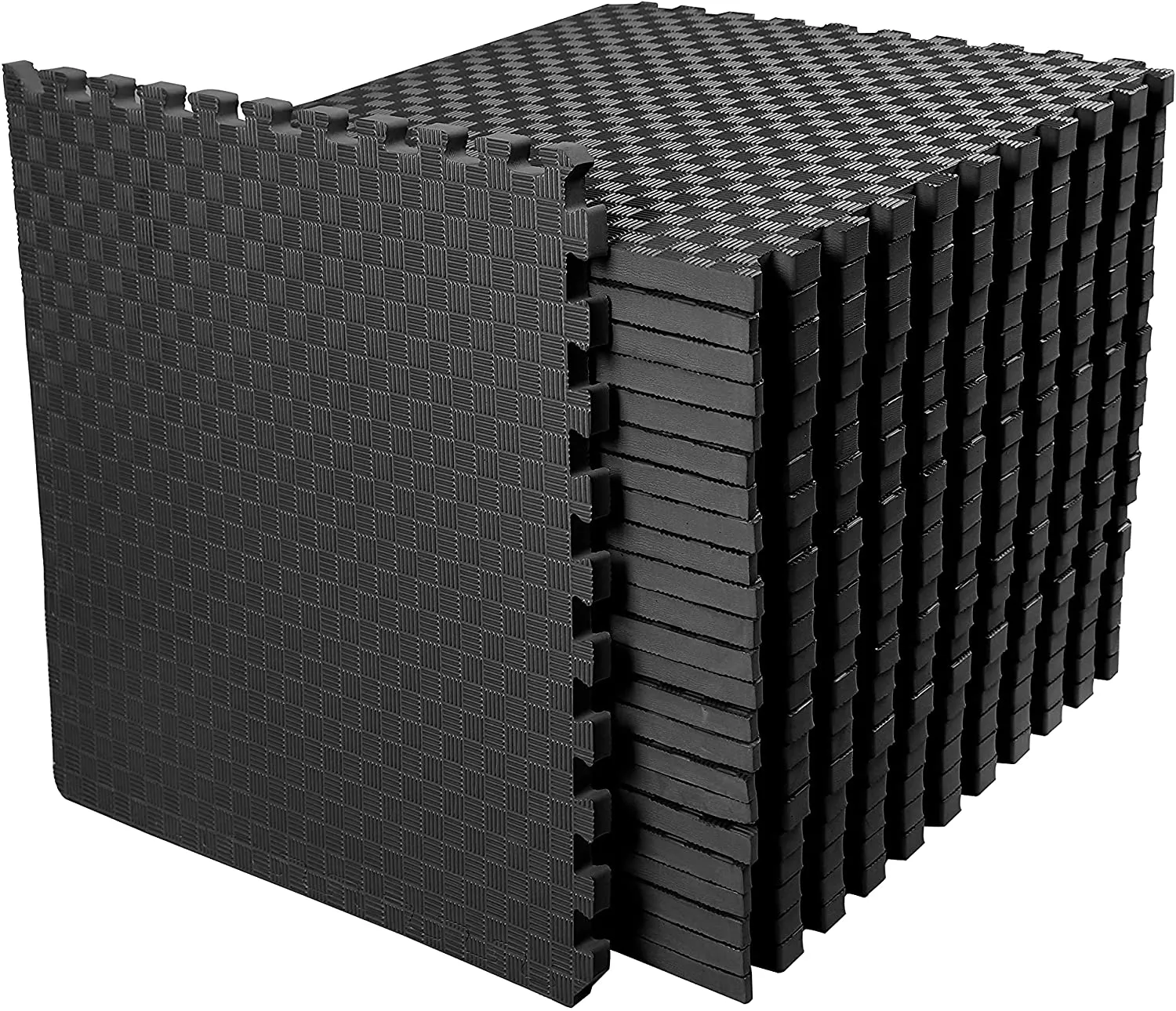BalanceFrom Puzzle Exercise Mat with EVA Foam Interlocking Tiles