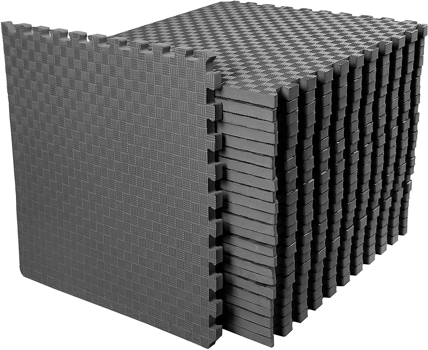 BalanceFrom Puzzle Exercise Mat with EVA Foam Interlocking Tiles