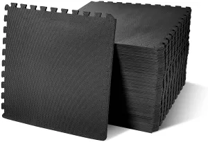 BalanceFrom Puzzle Exercise Mat with EVA Foam Interlocking Tiles