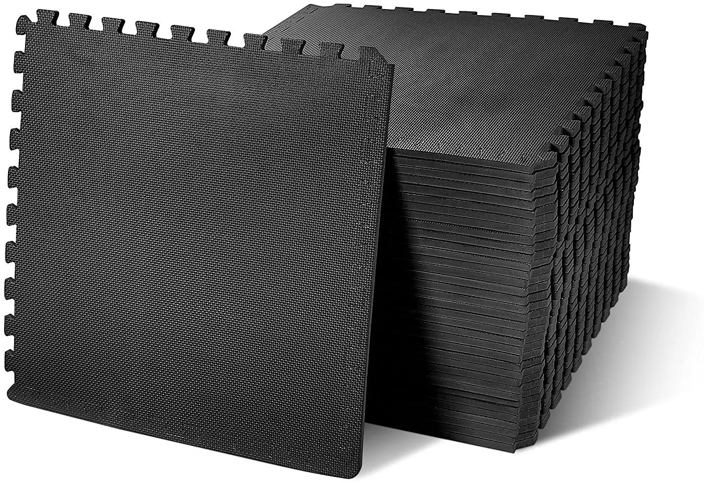 BalanceFrom Puzzle Exercise Mat with EVA Foam Interlocking Tiles