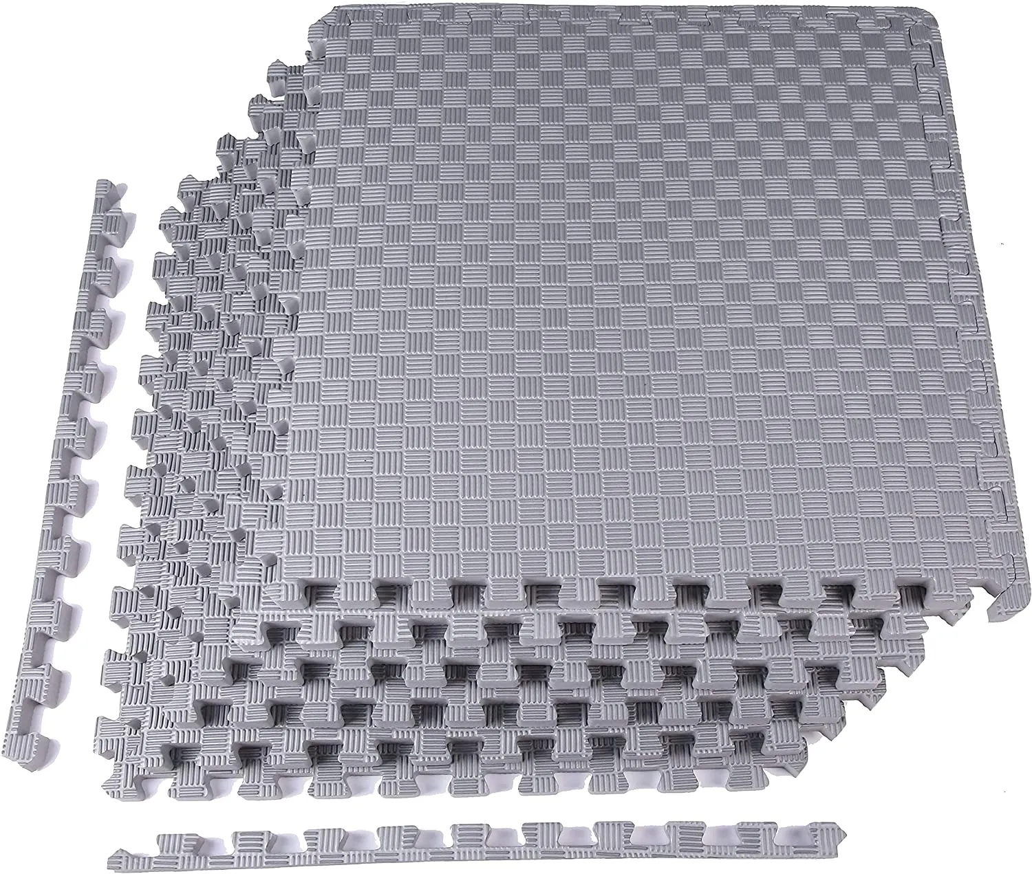 BalanceFrom Puzzle Exercise Mat with EVA Foam Interlocking Tiles