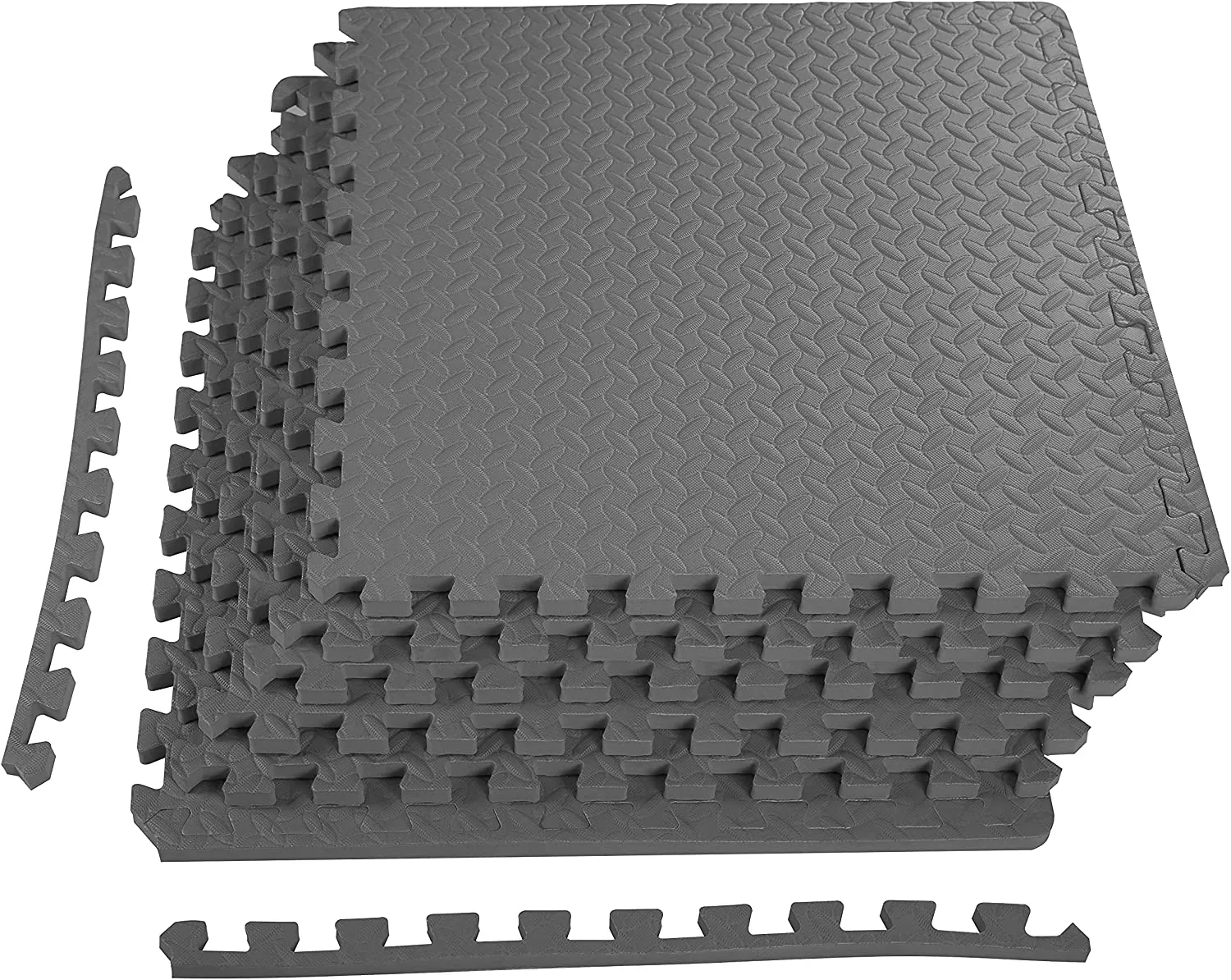 BalanceFrom Puzzle Exercise Mat with EVA Foam Interlocking Tiles