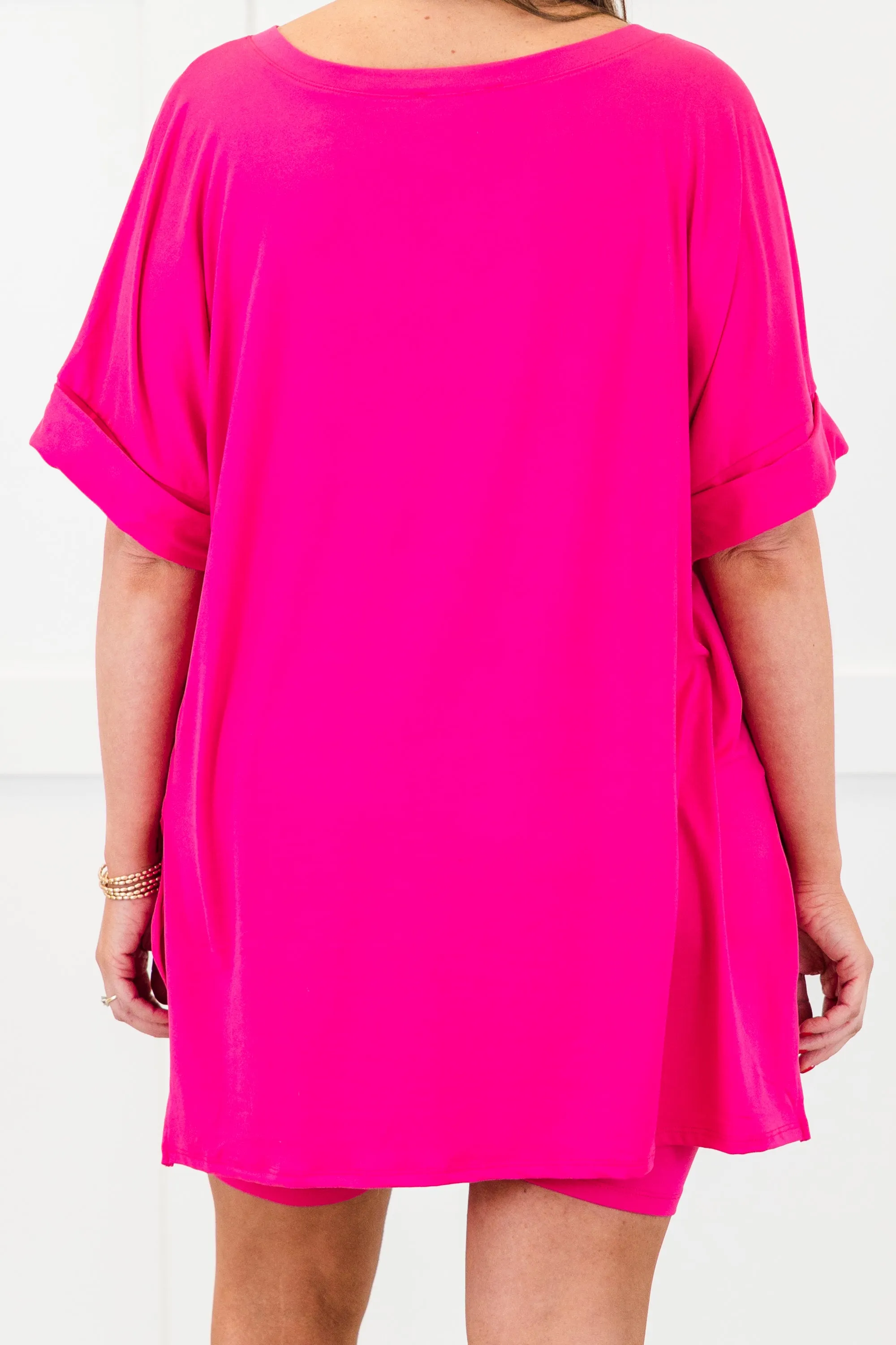 Bare Necessities Set, Neon Hot Pink