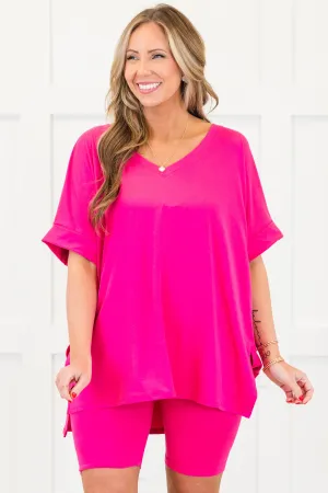 Bare Necessities Set, Neon Hot Pink
