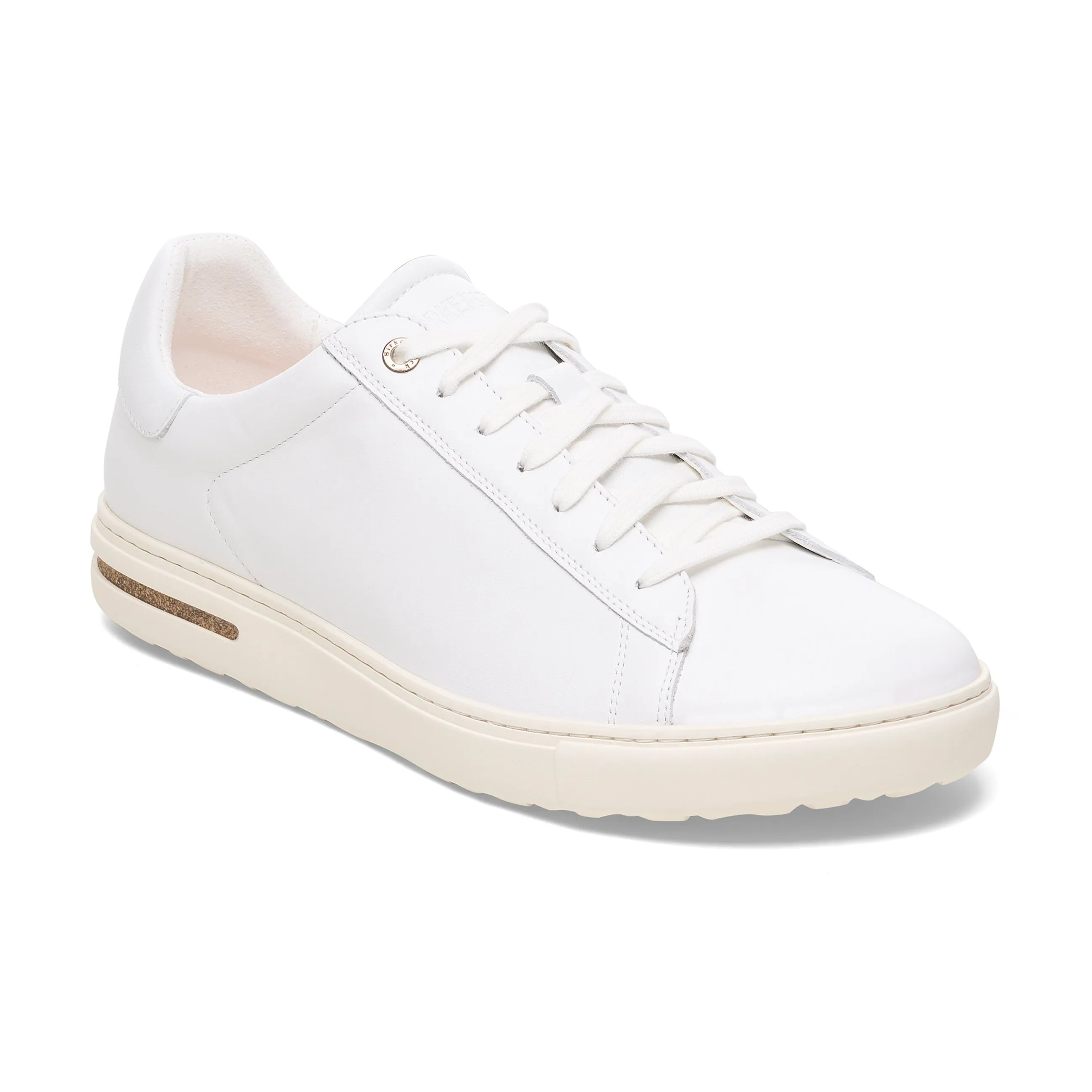 Bend Low White Smooth Leather