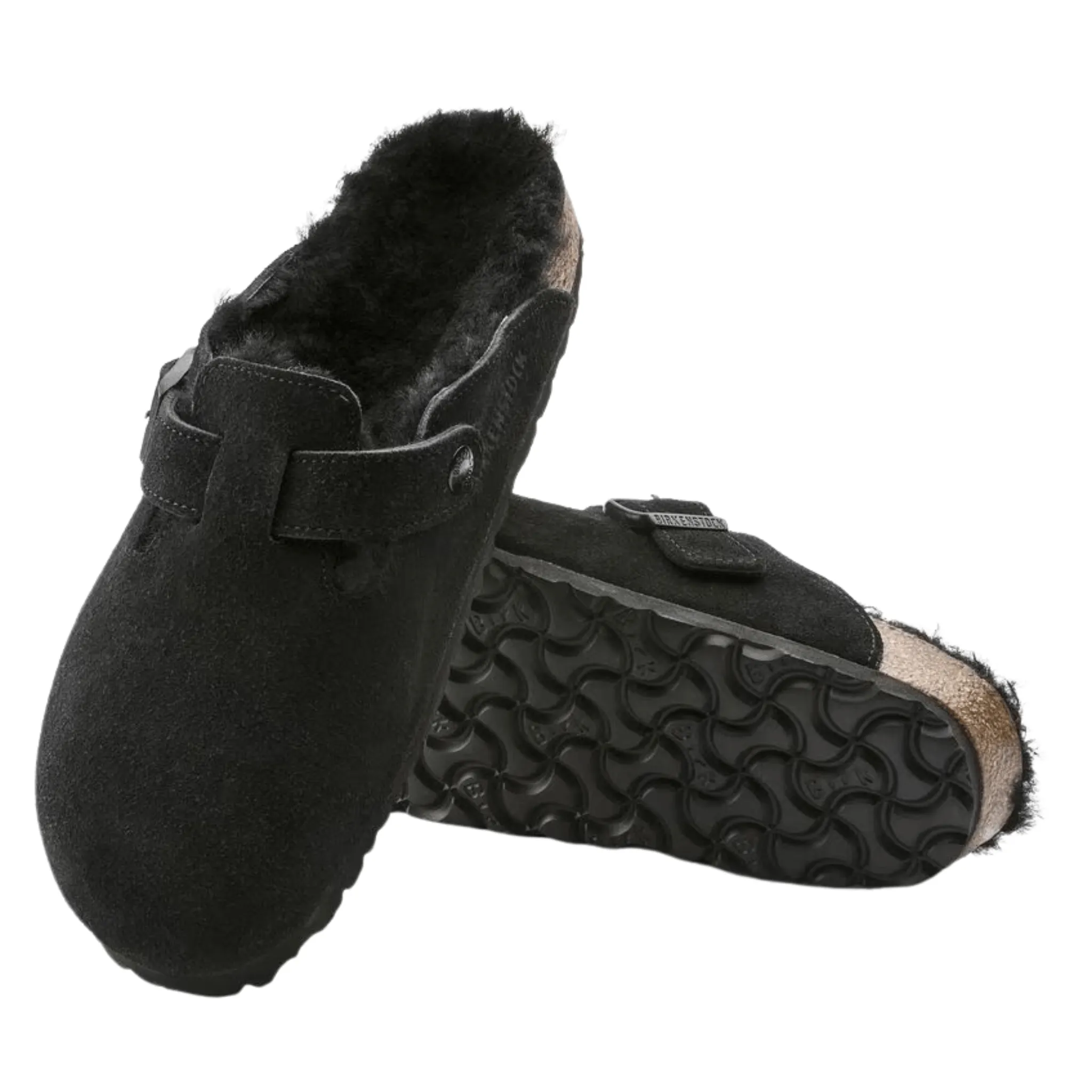 Birkenstock Boston Shearling - Black
