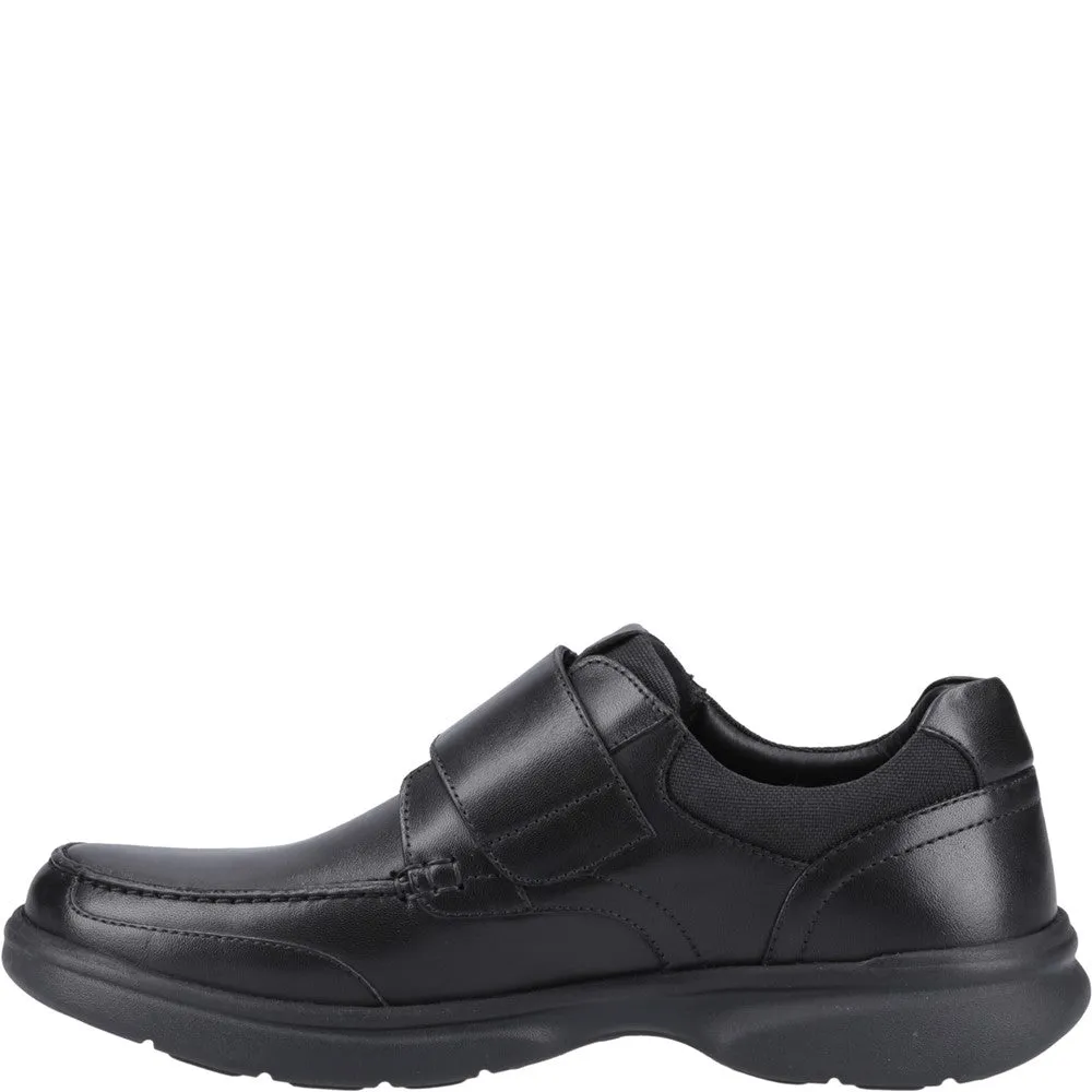 Black Hector Touch Fastening Shoes