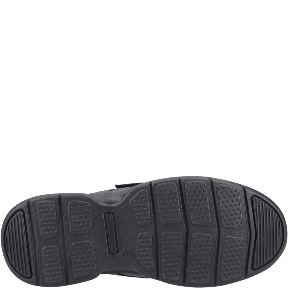 Black Hector Touch Fastening Shoes