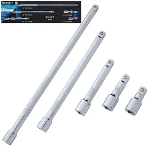 BlueSpot Extension Bar Set 1/2" Drive 5 Piece in EVA Foam