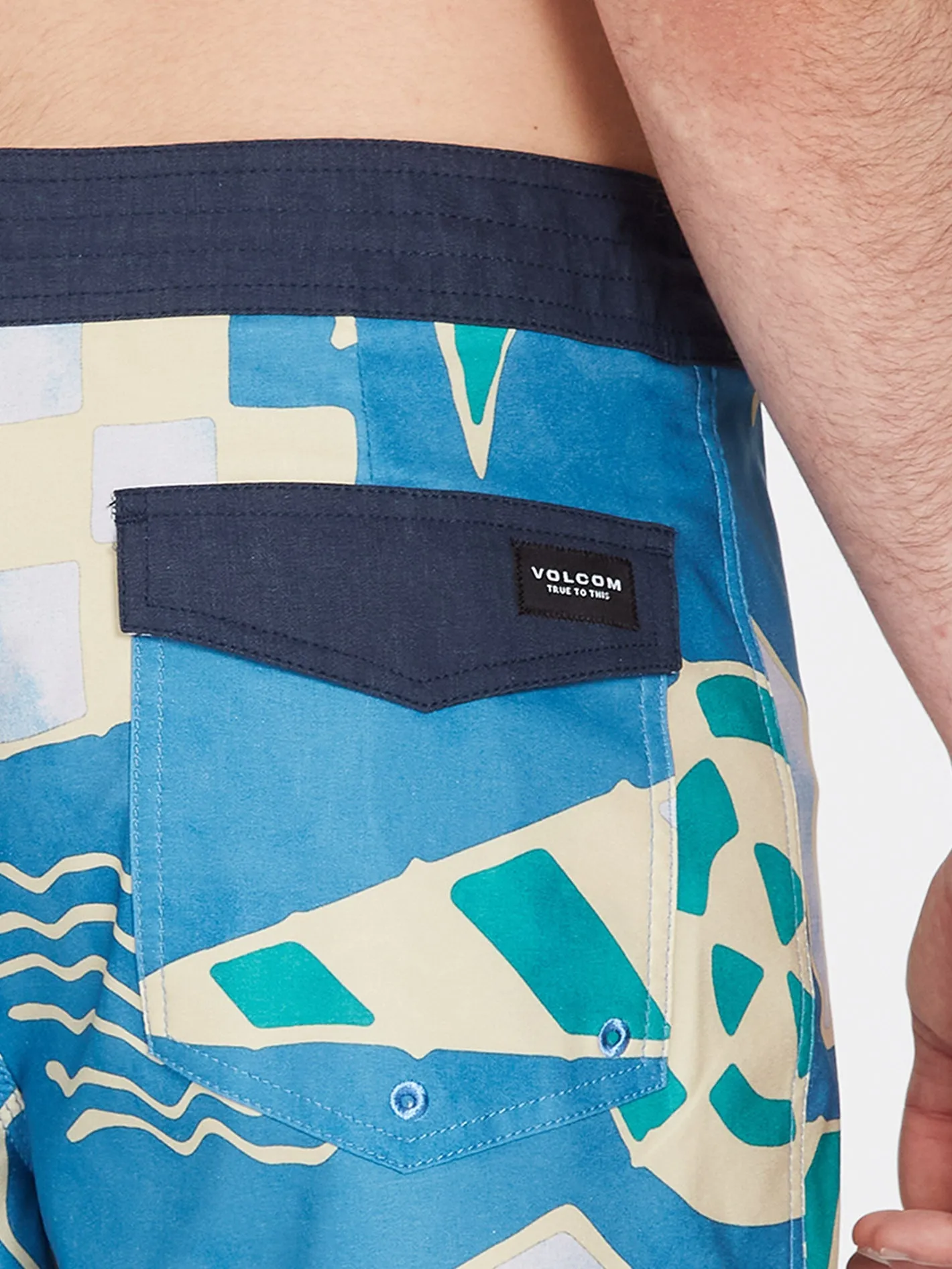 Boardshort Geo Stoney 19" - AGED INDIGO