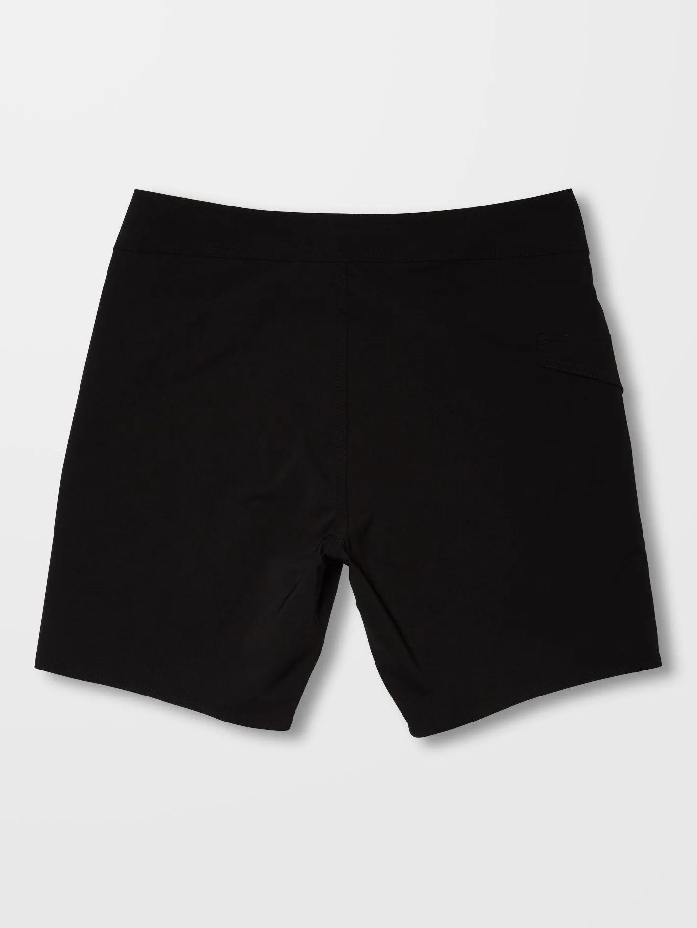 Boardshort Lido Solid Mod 18" - BLACK