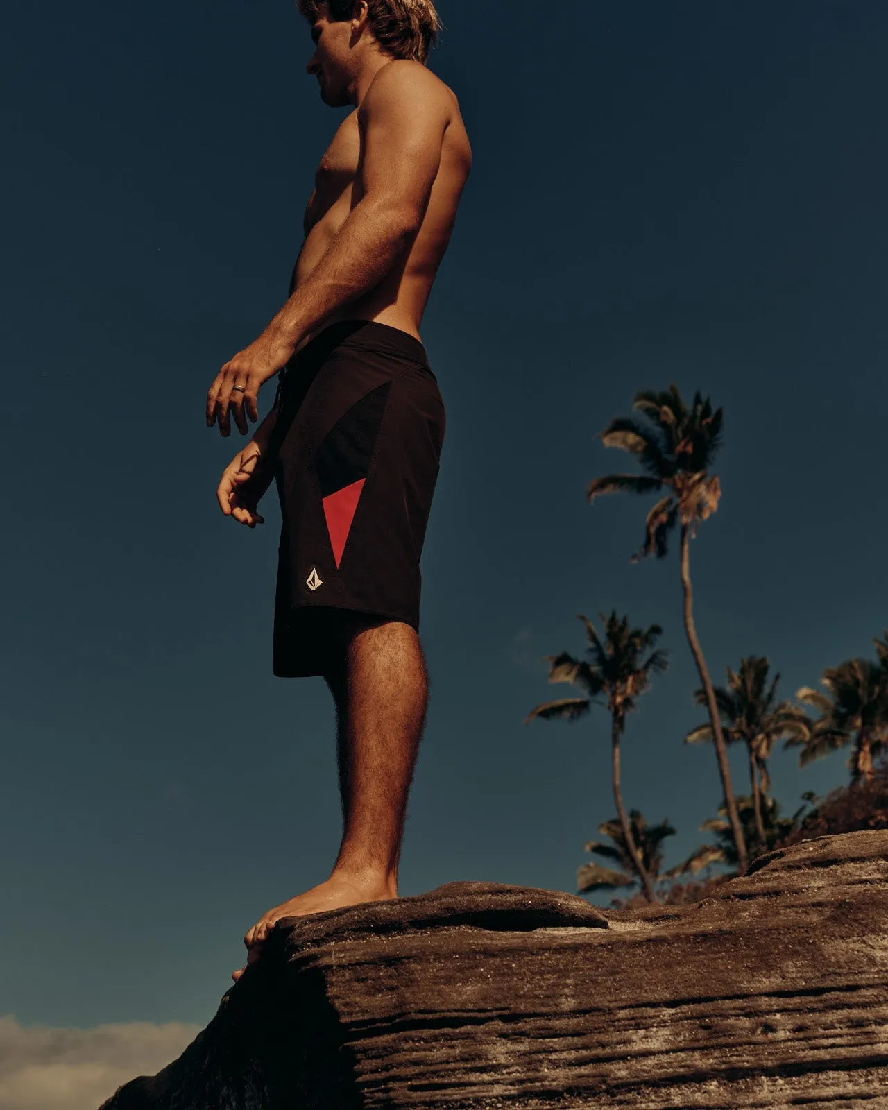 Boardshort Surf Vitals J Robinson 20" - BLACK