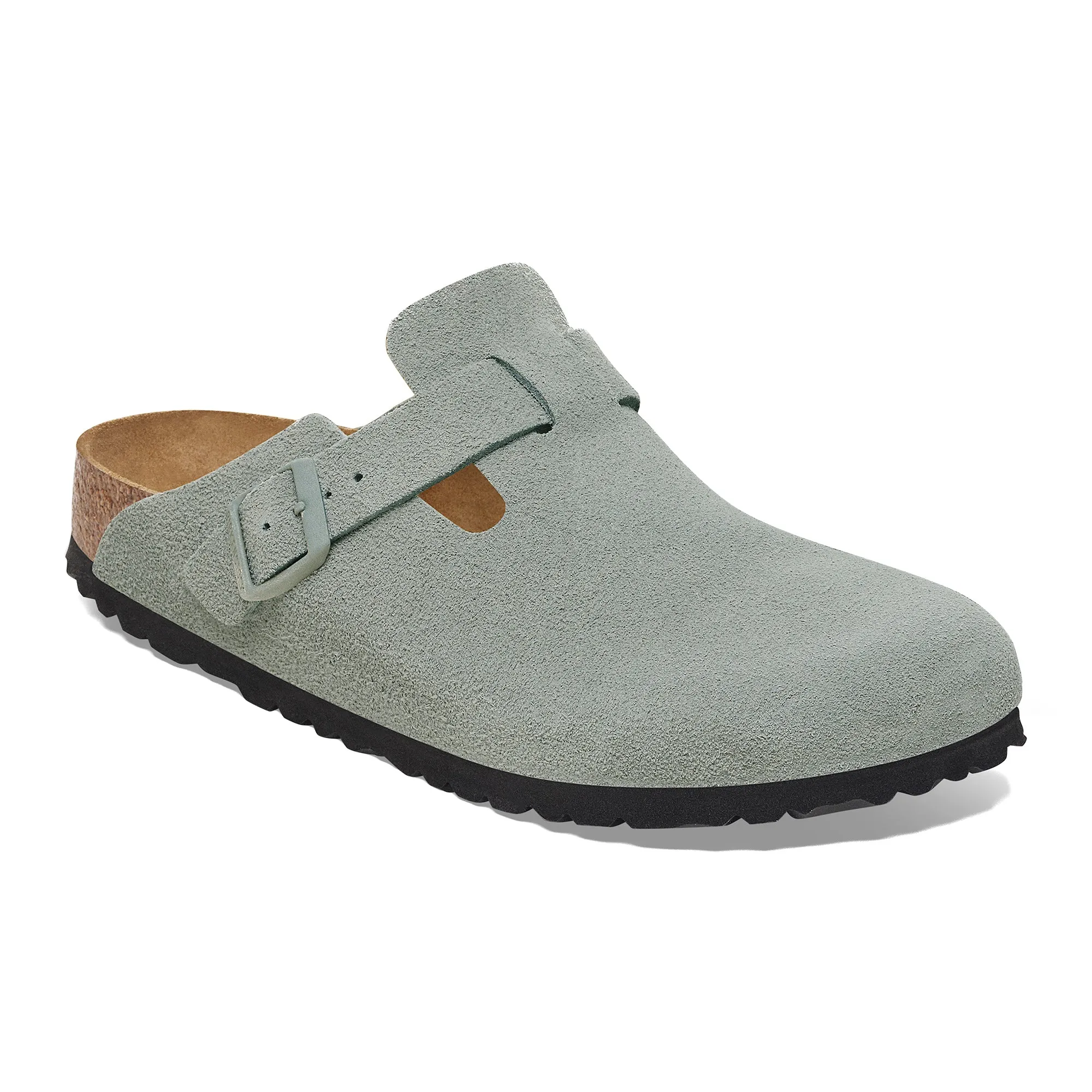BOSTON SOFT - SAGE - SUEDE