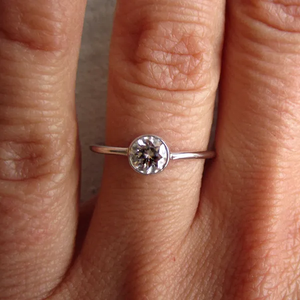Brilliant White Diamond Ring | .50ct