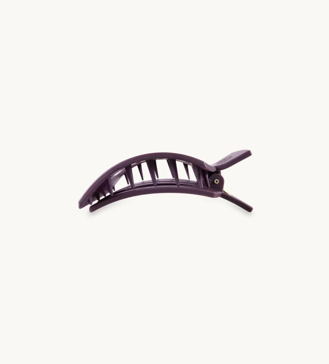 Burgundy Bliss Small Flat Square Hair Clip