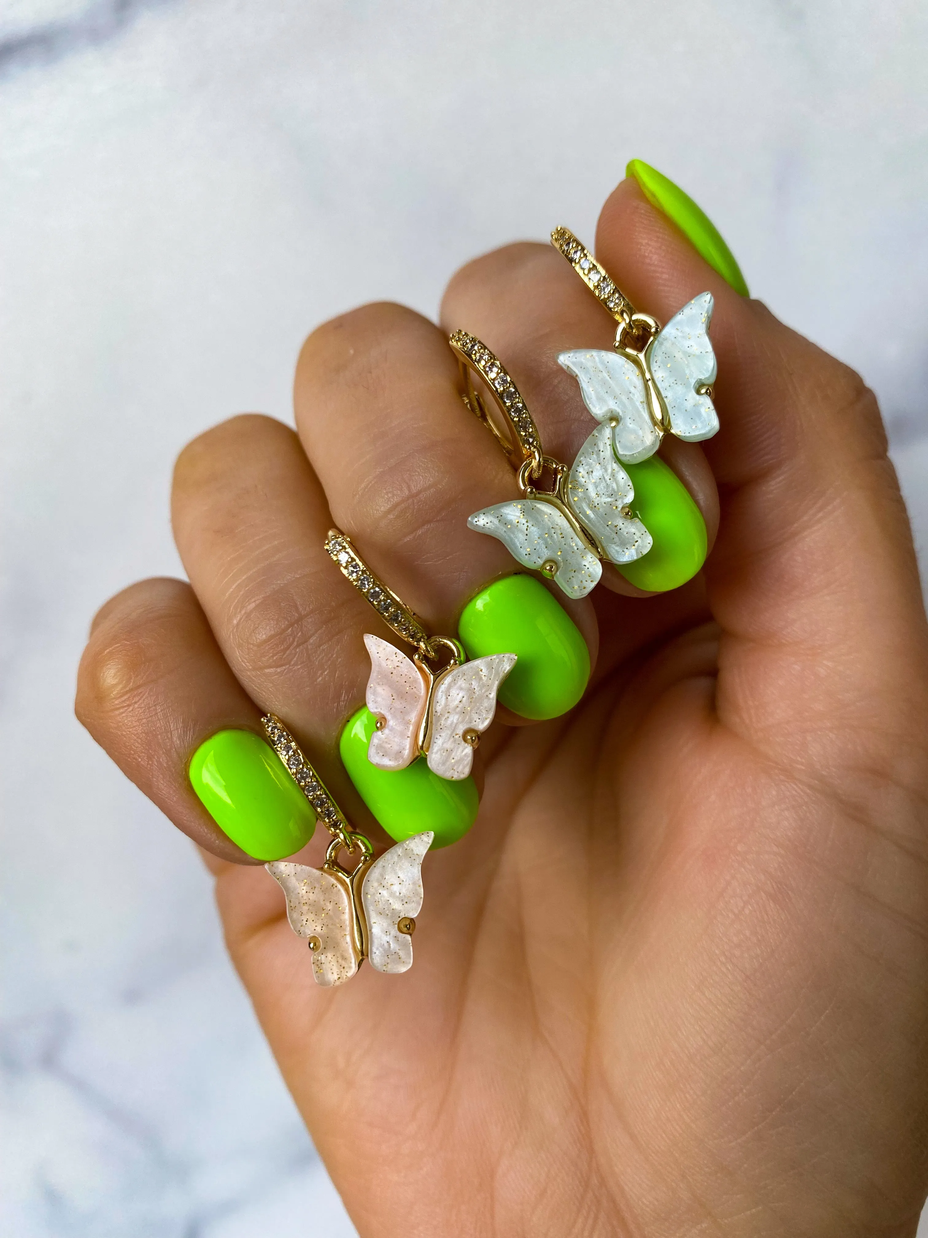 Butterfly Hoops