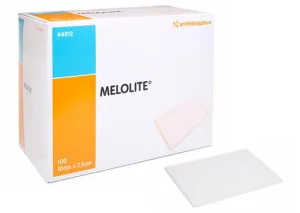 BX/100 MELOLITE ABSORBANT PAD, SIZE 5CM X 7.5CM