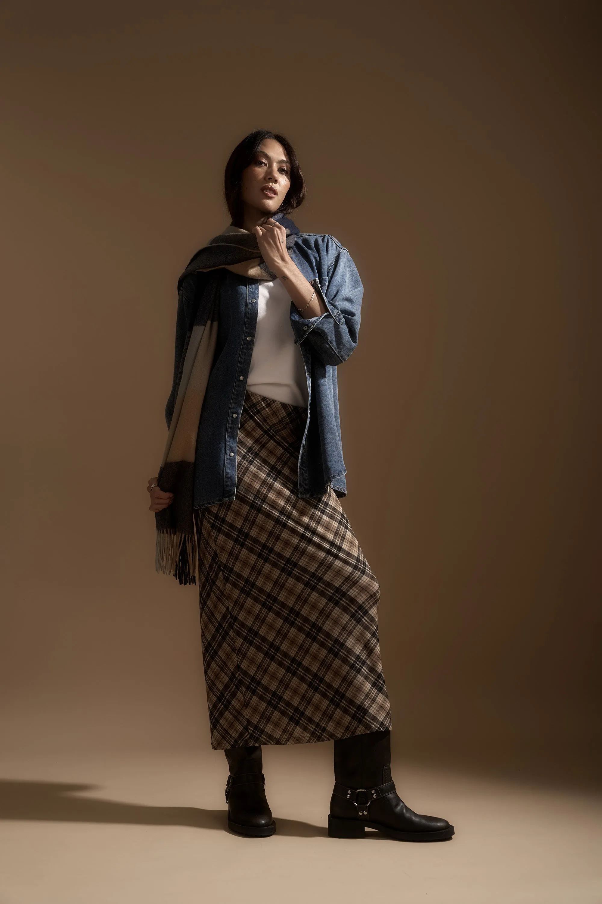 Carli Mesh Slip Skirt