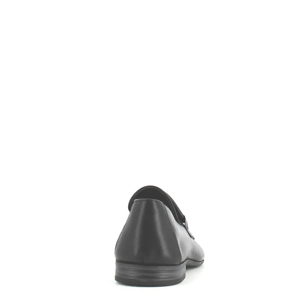 Cinders Edit Soft Leather Loafer Black
