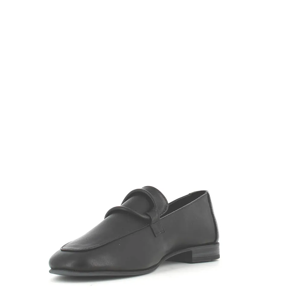 Cinders Edit Soft Leather Loafer Black