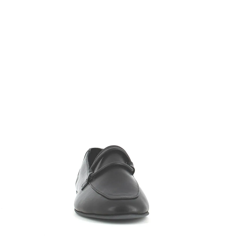 Cinders Edit Soft Leather Loafer Black