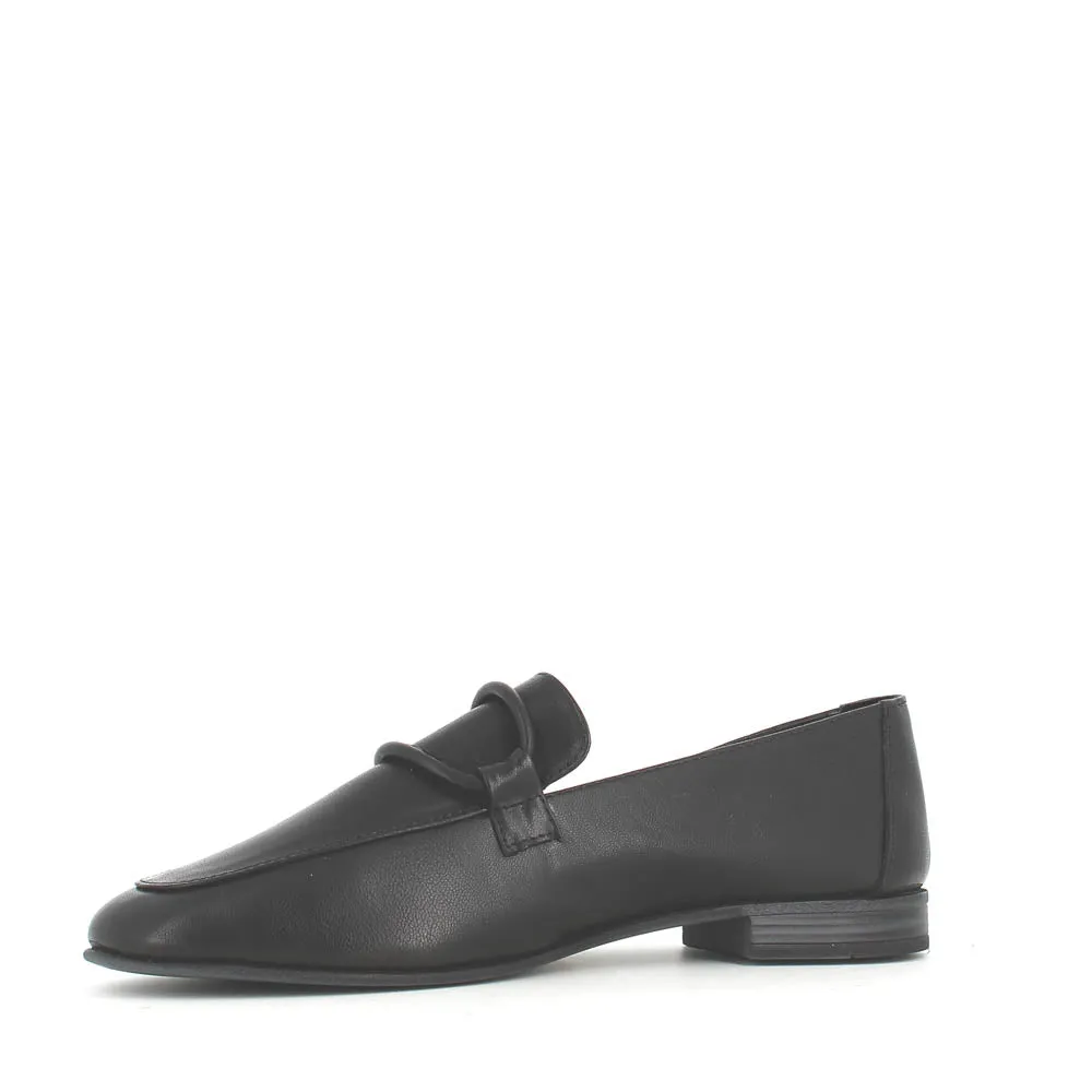 Cinders Edit Soft Leather Loafer Black