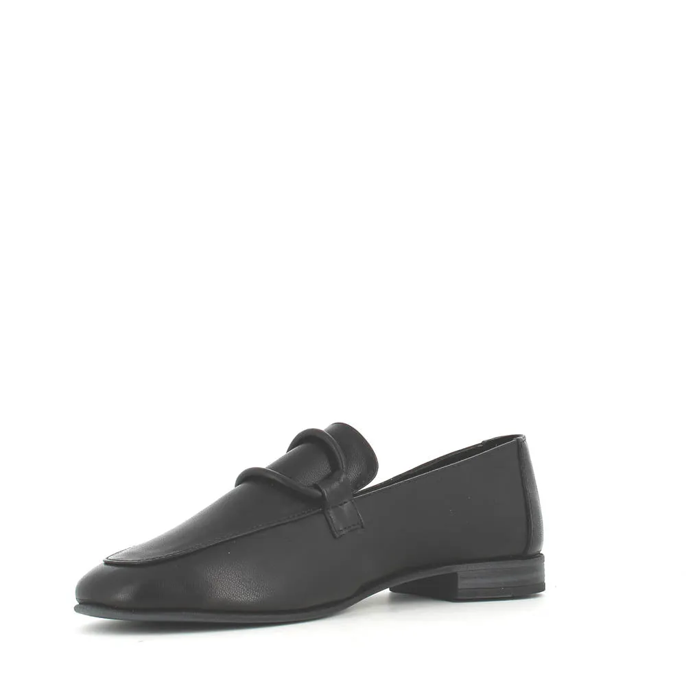 Cinders Edit Soft Leather Loafer Black