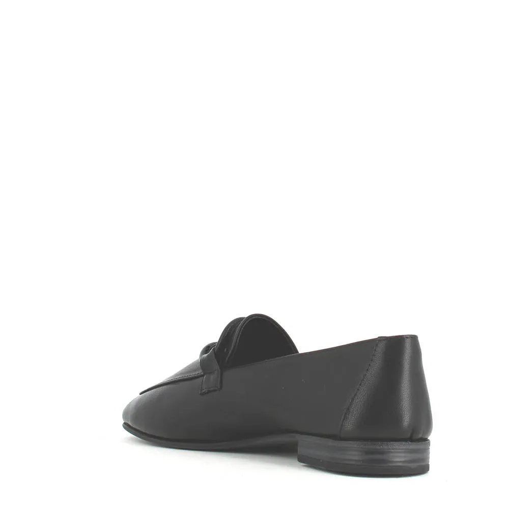 Cinders Edit Soft Leather Loafer Black