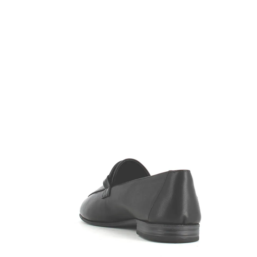 Cinders Edit Soft Leather Loafer Black