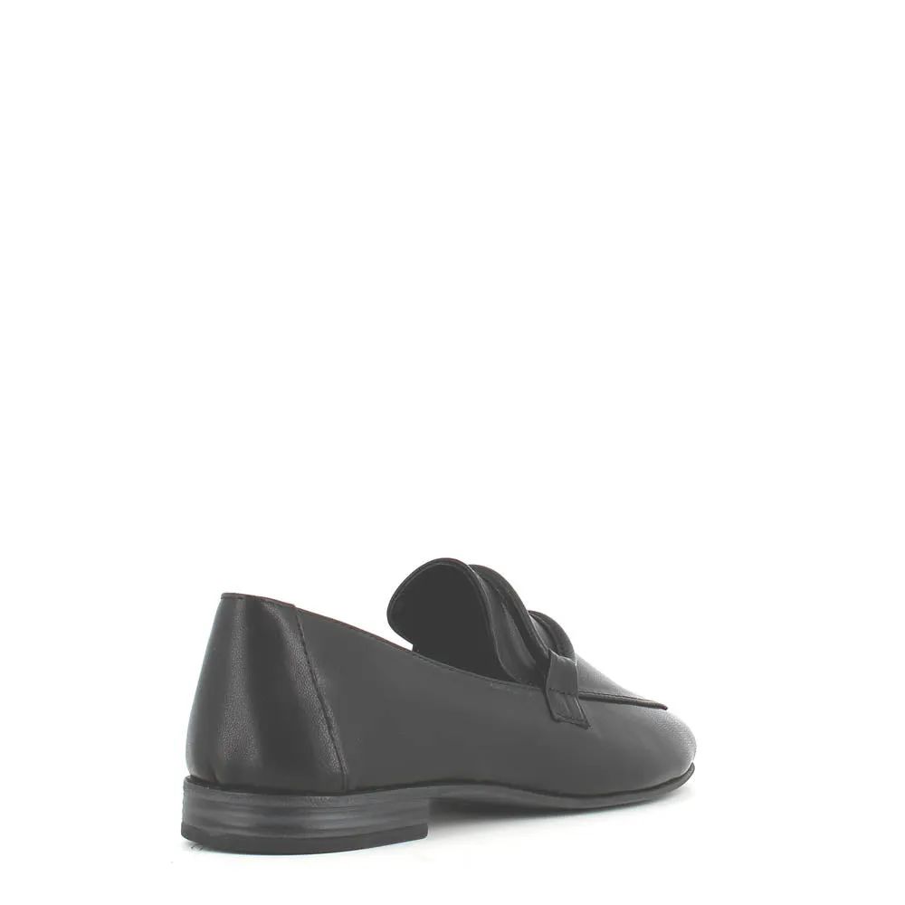 Cinders Edit Soft Leather Loafer Black