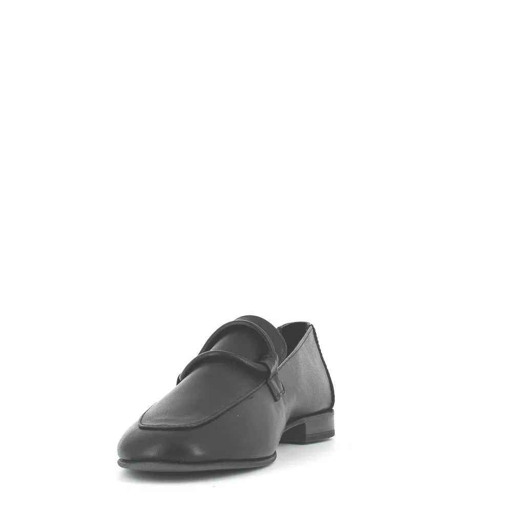 Cinders Edit Soft Leather Loafer Black