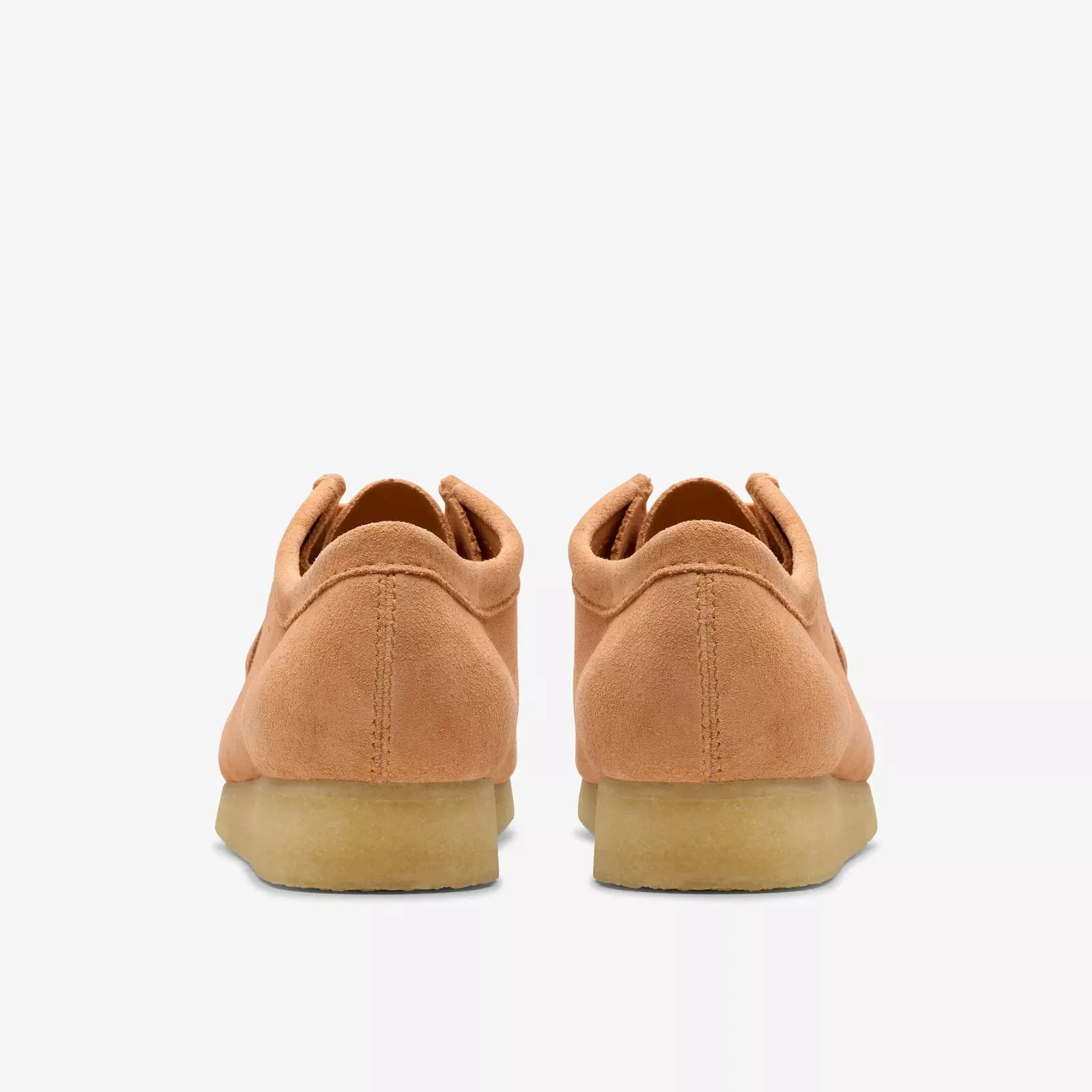 Clarks Men's Wallabee Pale Peach Suede 26181402