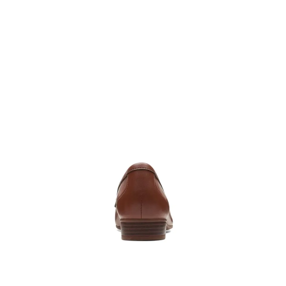 Clarks Women's Juliet Shine Tan Leather 26175181
