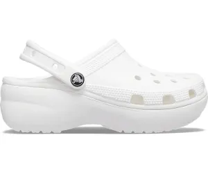 Classic Platform Clog White