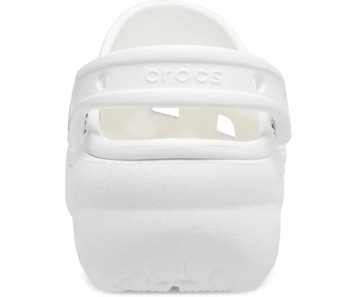 Classic Platform Clog White