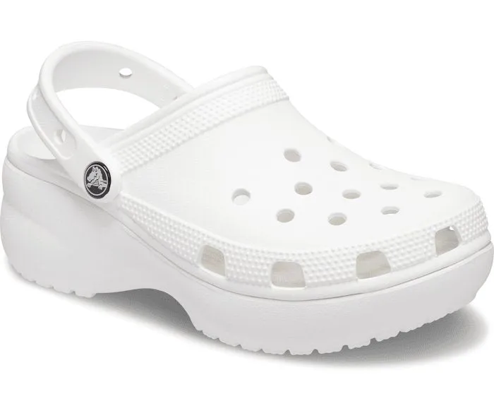 Classic Platform Clog White