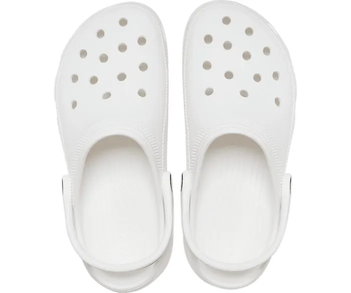 Classic Platform Clog White