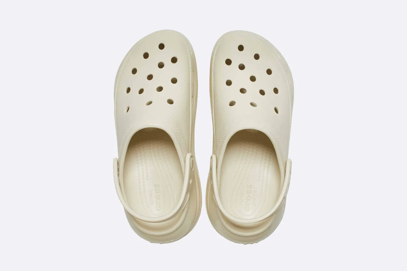 Crocs Classic Mega Crush Clog Bone