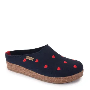 CUORICINI HEARTS - GREY - WOOL