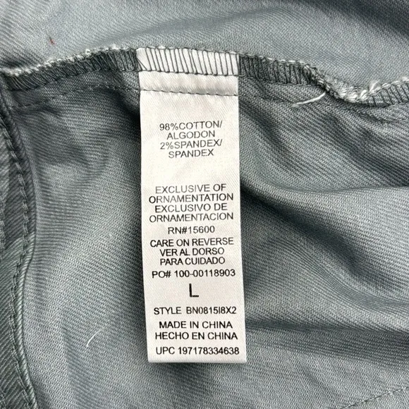Democracy Crop Twill Jacket Size Large
