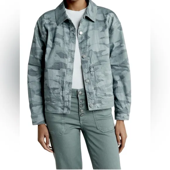 Democracy Crop Twill Jacket Size Large