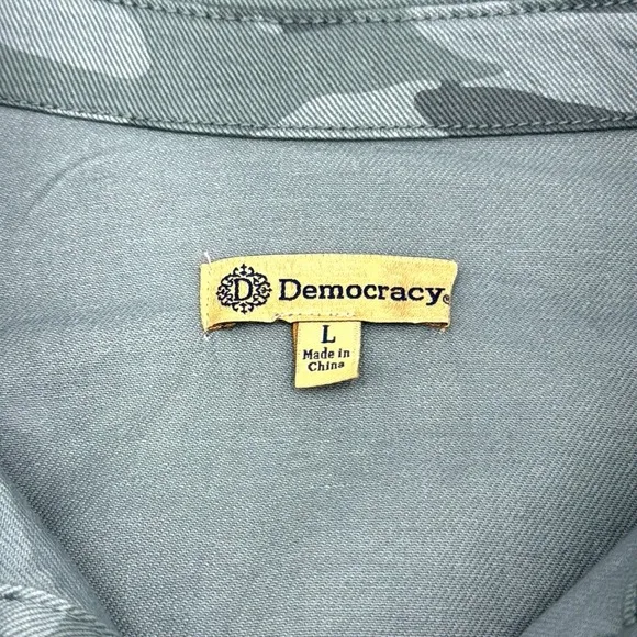 Democracy Crop Twill Jacket Size Large