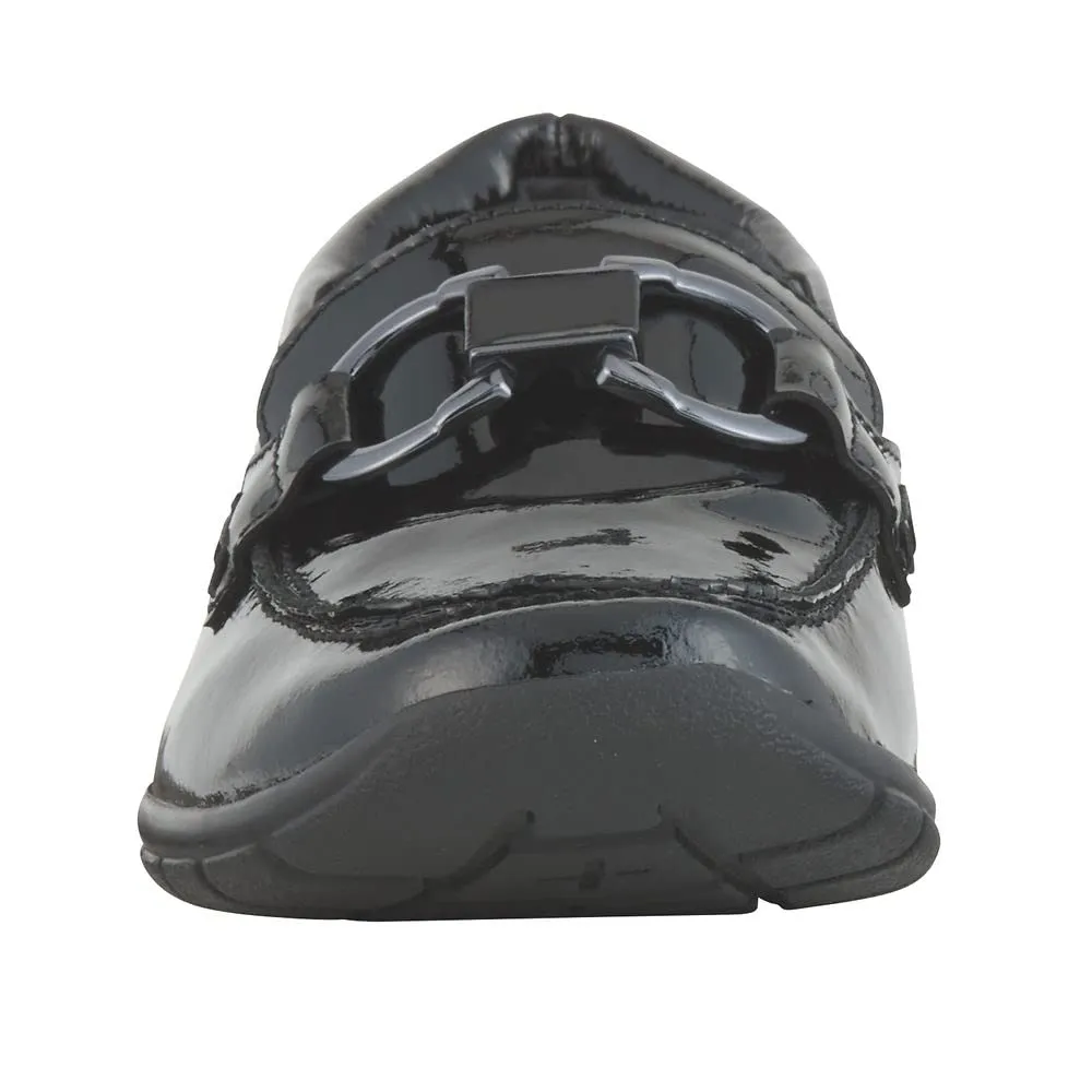 Easy Spirit Women's Avienta Loafer, Black Patent 006, 8